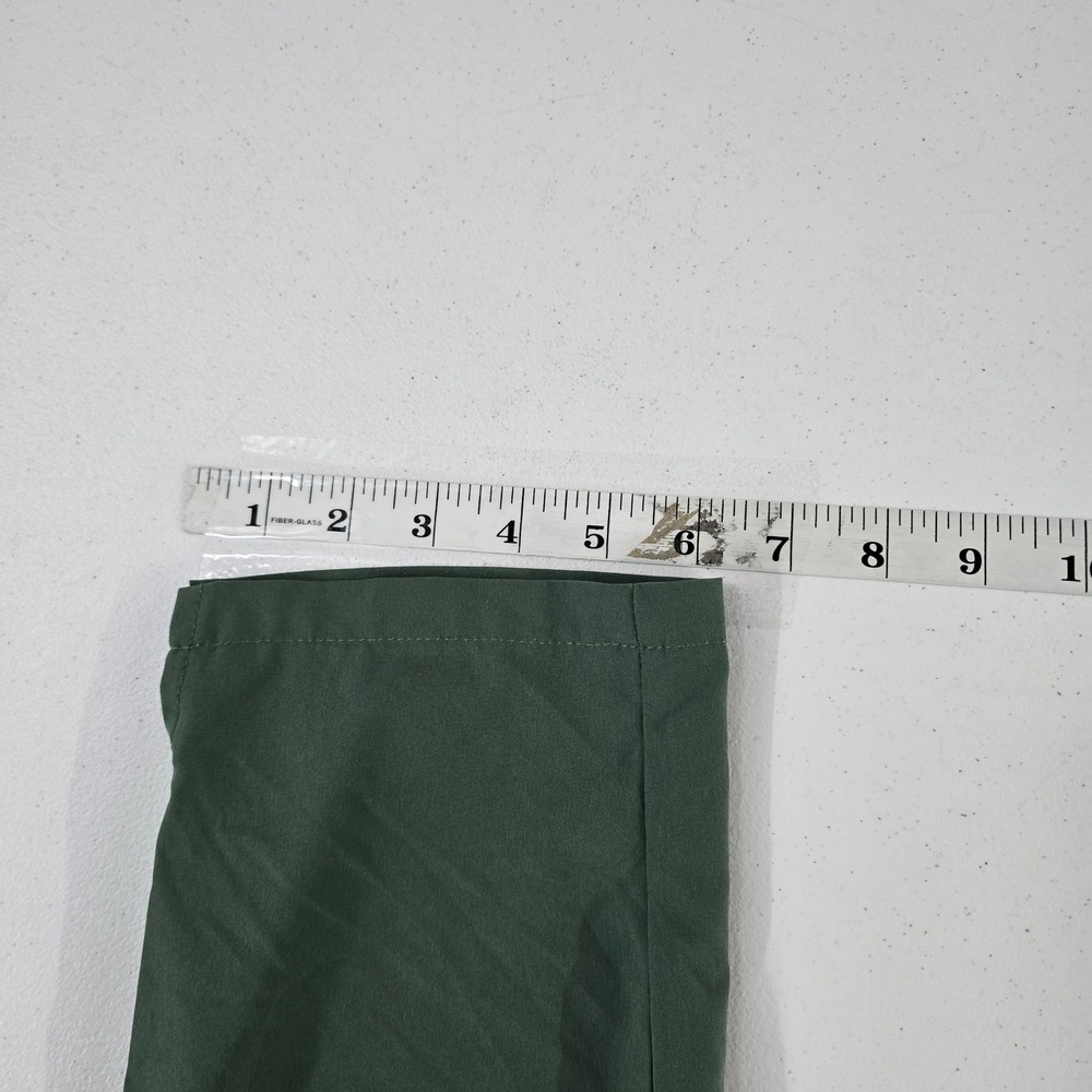 Eddie Bauer Womens Traveler Pant‎ Green Elastic Waist Pockets Size S - Picture 5 of 9